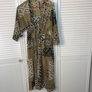 Vintage Units medium kimono festival, wear swimsuit, cover-up, size medium